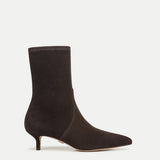 Veronica Beard - Lisa Stretch Kitten-Heel Bootie