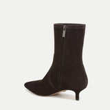 Veronica Beard - Lisa Stretch Kitten-Heel Bootie