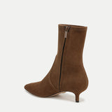 Veronica Beard - Lisa Stretch Kitten-Heel Bootie