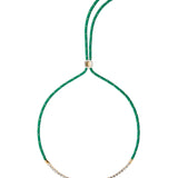 Dorsey - JAMES BEZEL LAB DIAMOND VERT PARACORD NECKLACE, 14K YELLOW GOLD
