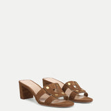 Veronica Beard - Via Suede Mid - Heel Sandal