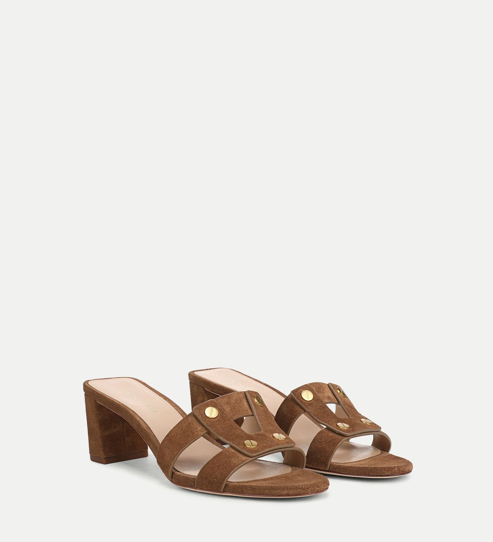 Veronica Beard - Via Suede Mid - Heel Sandal