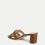 Veronica Beard - Via Suede Mid - Heel Sandal