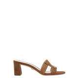 Veronica Beard - Via Suede Mid - Heel Sandal
