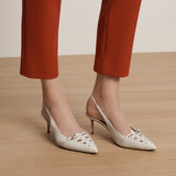 Veronica Beard - Rashida Woven Slingback Heel