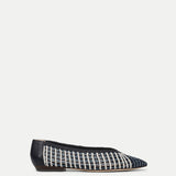 Veronica Beard - Bancroft Woven Leather Flat