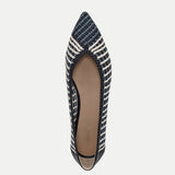 Veronica Beard - Bancroft Woven Leather Flat
