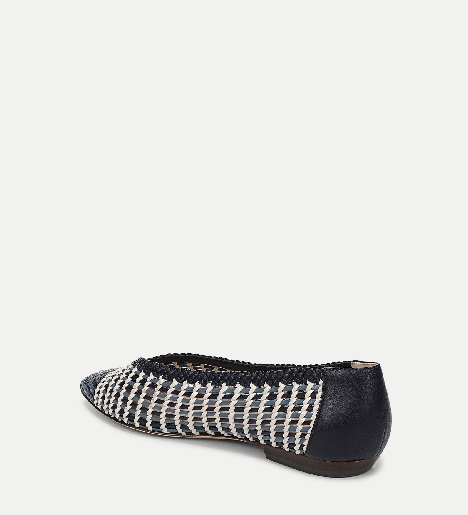 Veronica Beard - Bancroft Woven Leather Flat