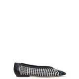 Veronica Beard - Bancroft Woven Leather Flat