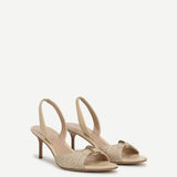 Veronica Beard - Tia Raffia Slingback Sandal