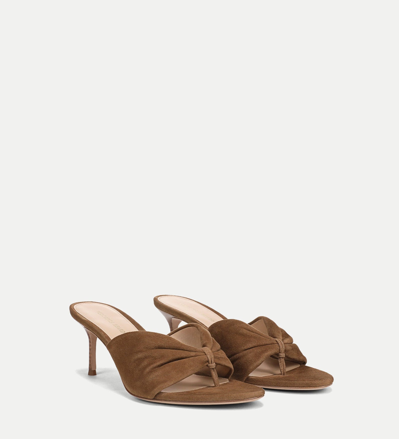 Veronica Beard - Tullia Suede Mid - Heel Sandal