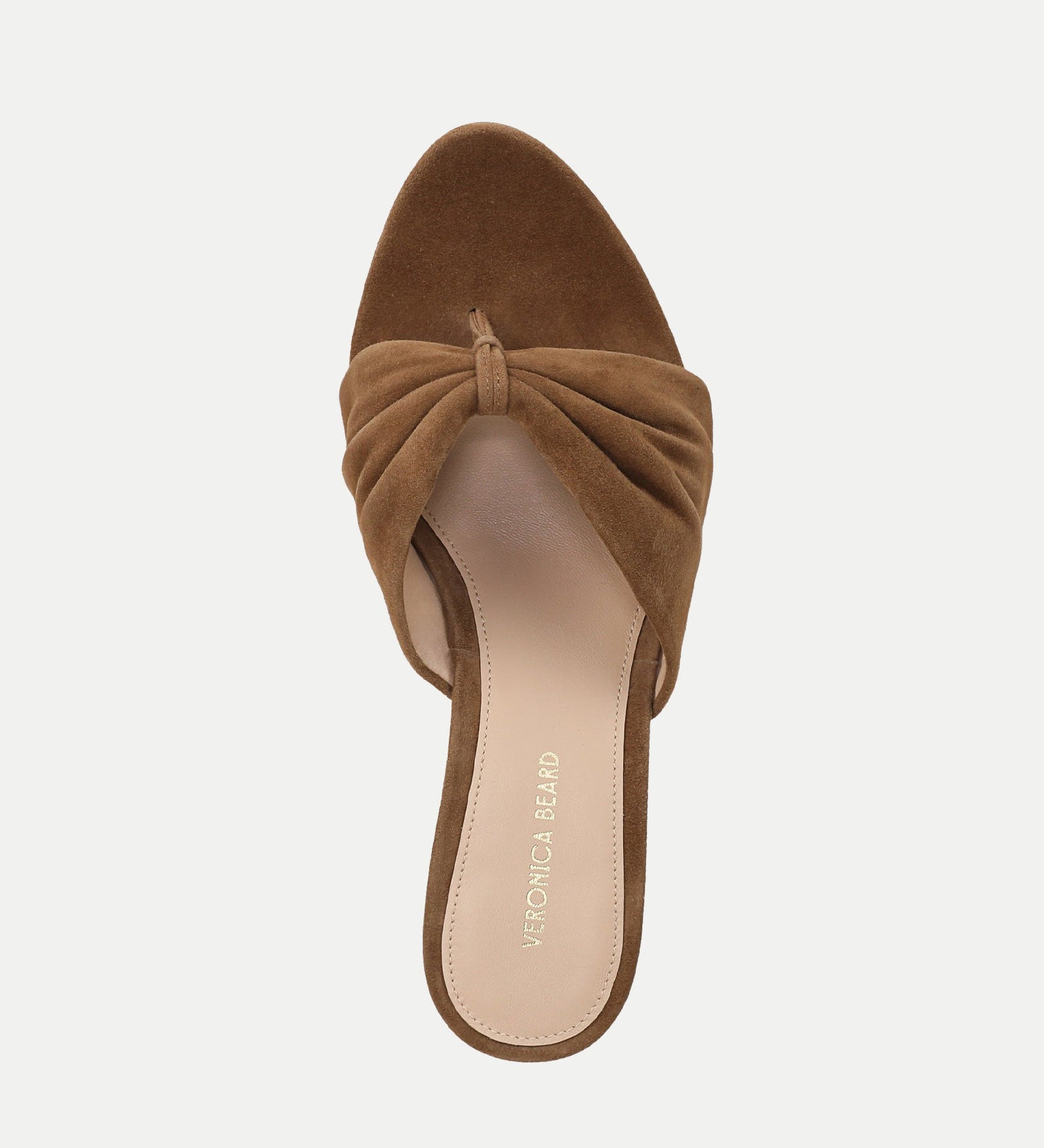 Veronica Beard - Tullia Suede Mid - Heel Sandal