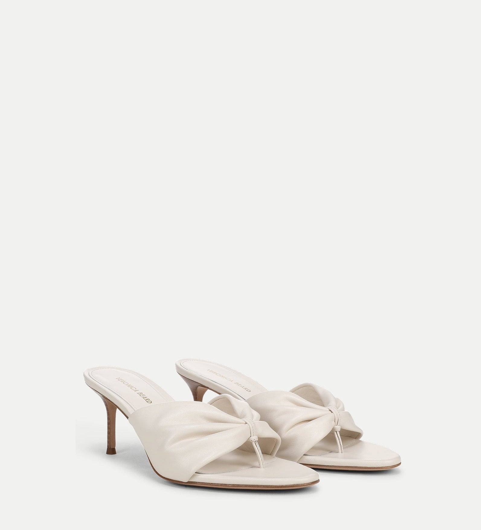 Veronica Beard - Tullia Leather Mid - Heel Sandal