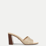 Veronica Beard - Galessa Raffia Mid - Heel Sandal