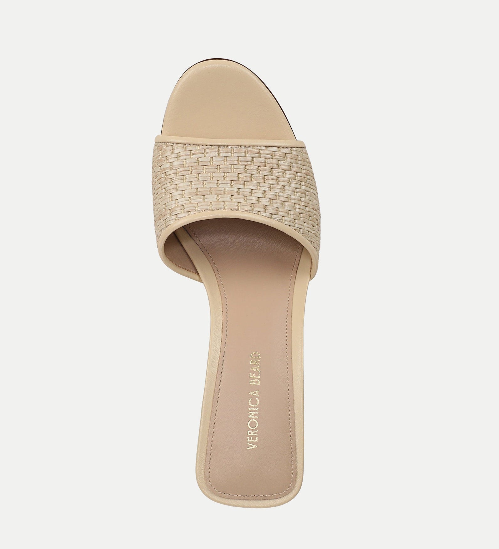Veronica Beard - Galessa Raffia Mid - Heel Sandal