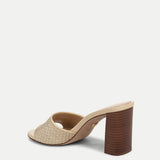 Veronica Beard - Galessa Raffia Mid - Heel Sandal