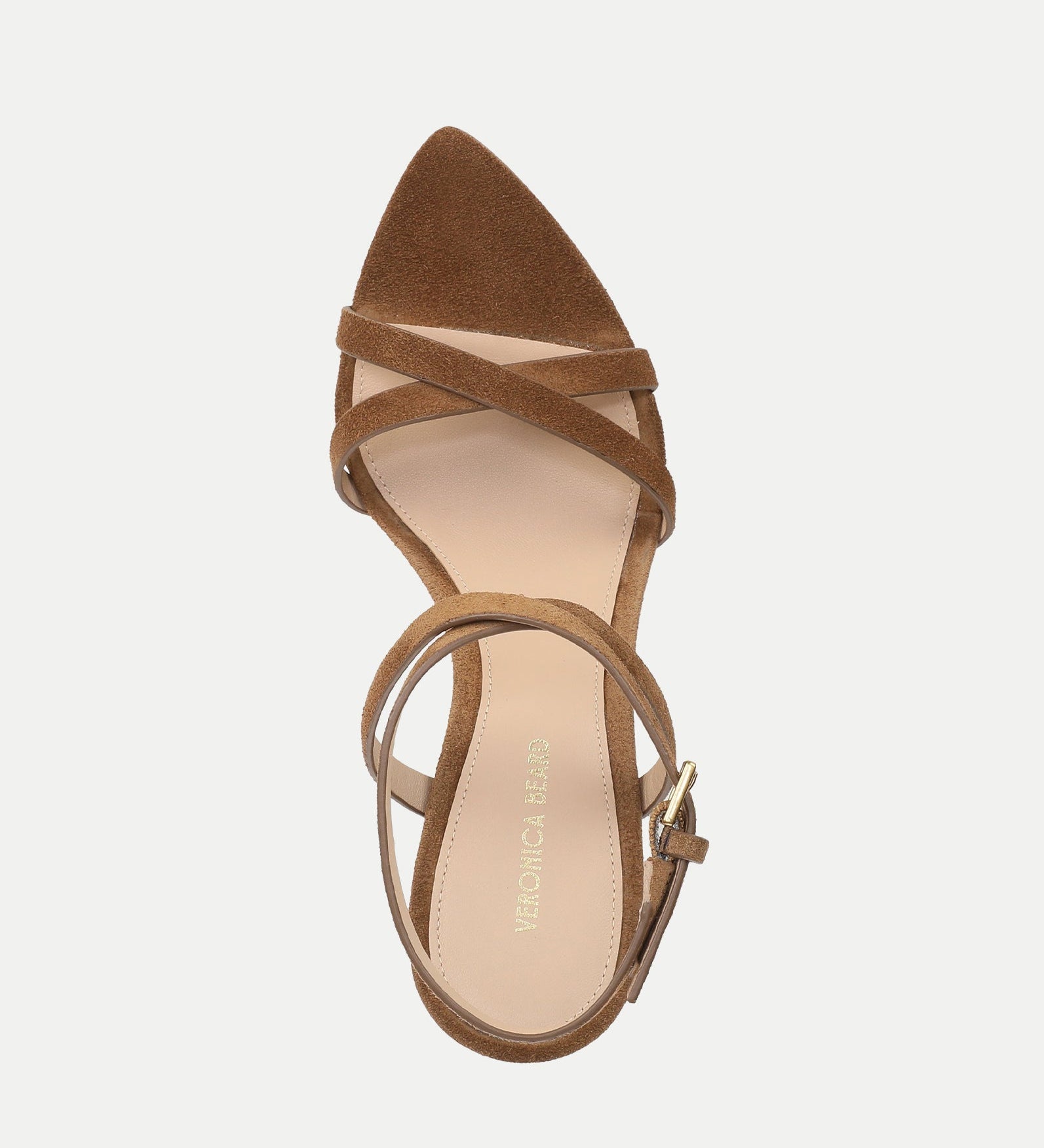 Veronica Beard - Lanaya Suede Ankle - Wrap Sandal