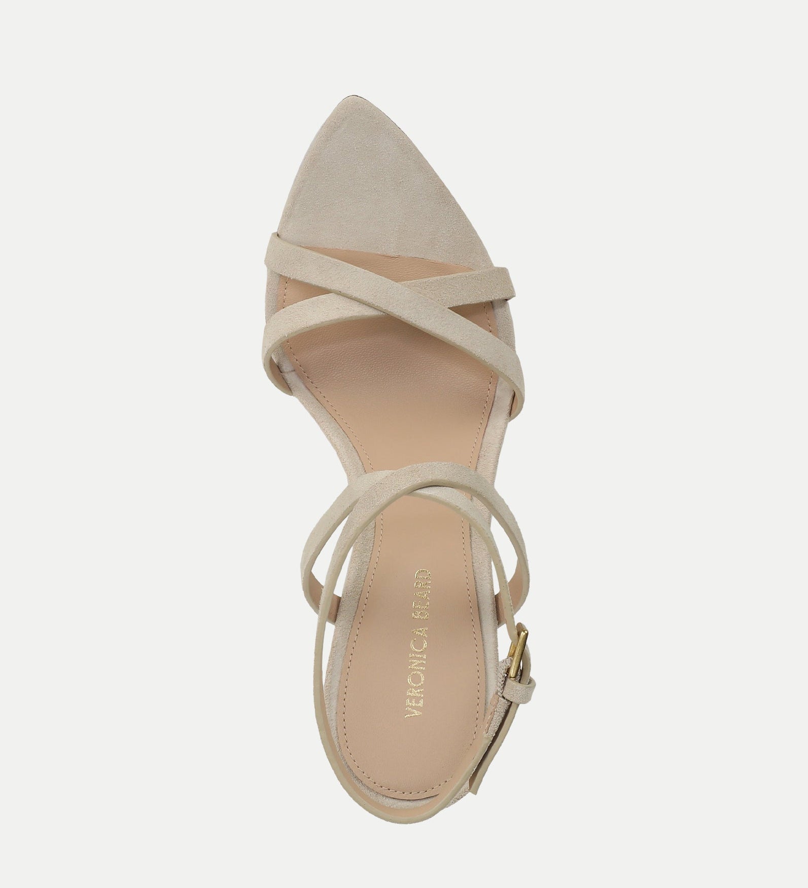 Veronica Beard - Lanaya Suede Ankle - Wrap Sandal