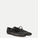 Veronica Beard - Ellie Raffia Flat