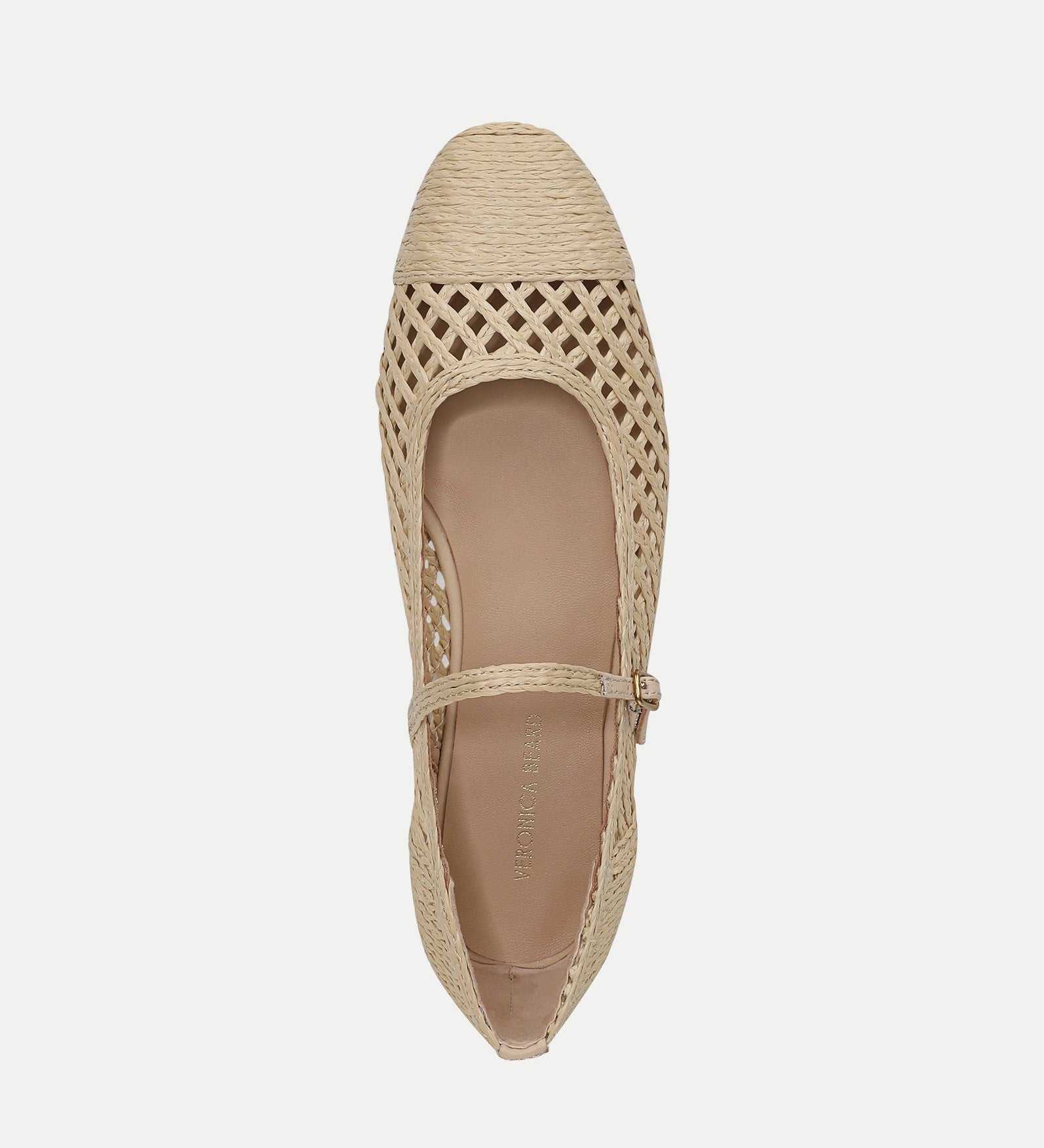 Veronica Beard - Ellie Raffia Flat