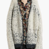 Khaite - Jack Cardigan in Black and Glaze