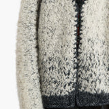 Khaite - Jack Cardigan in Black and Glaze