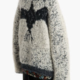 Khaite - Jack Cardigan in Black and Glaze