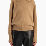 Khaite - Jackson Sweater in Camel
