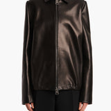 Khaite - Jackson Jacket in Black Leather
