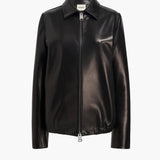 Khaite - Jackson Jacket in Black Leather