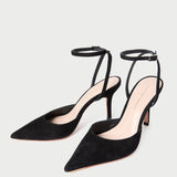 Loeffler Randall - Jaden Black Suede Pump
