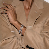 Dorsey - JAMES BEZEL RIVIÈRE BRACELET IN MOISSANITE