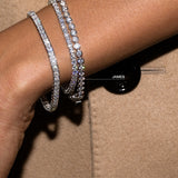 Dorsey - JAMES BEZEL RIVIÈRE BRACELET IN MOISSANITE