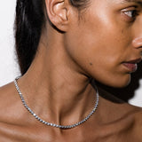 Dorsey - JAMES BEZEL RIVIÈRE NECKLACE IN MOISSANITE