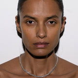 Dorsey - JAMES BEZEL RIVIÈRE NECKLACE IN MOISSANITE