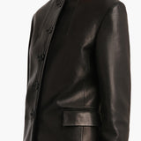 Khaite - Jameson Jacket in Black Leather