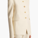 Khaite - Jameson Jacket in Cream