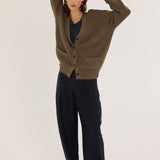 Jamie Haller - The Big Pleat Trouser in Navy