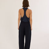Jamie Haller - The Racerback Linen in Navy