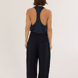Jamie Haller - The Big Pleat Trouser in Navy