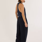 Jamie Haller - The Racerback Linen in Navy