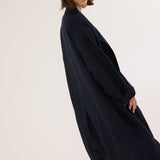 Jamie Haller - The Linen Baggy Trench Coat in Navy