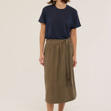 Jamie Haller - The Apron Skirt in Khaki