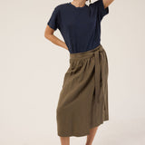 Jamie Haller - The Apron Skirt in Khaki