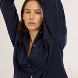 Jamie Haller - The Weekend Shirt in Blue Red