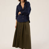 Jamie Haller - The Weekend Shirt in Blue Red