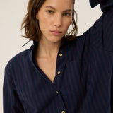 Jamie Haller - The Weekend Shirt in Blue Red