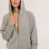 Jamie Haller - The Bird Hoodie in Heather Grey