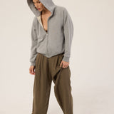 Jamie Haller - The Bird Hoodie in Heather Grey