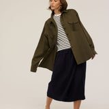 Jamie Haller - The Apron Skirt in Navy